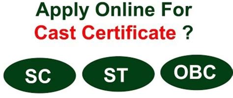 SC ST OBC Caste Certificate In Delhi