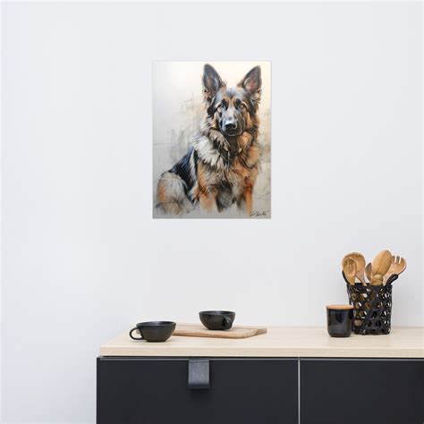 German Shepherd Digital Prints Germany Shepard Germans Etsy