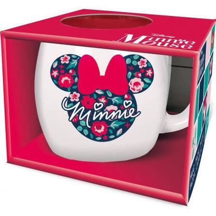 Taza Ceramica Globe Minnie Ml Gardeni En Caja Regalo Quintavision