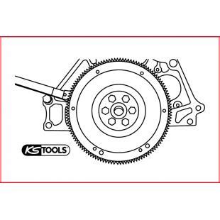 KS TOOLS 150 2438 Universal Flywheel Locking Tool 255mm Mister Worker