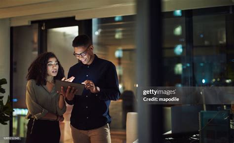 Two Of The Companys Most Dedicated Employees High Res Stock Photo