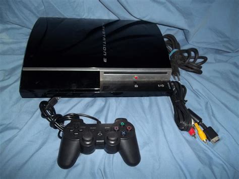 Sony Playstation Ps Gb Console Black Usb Gb