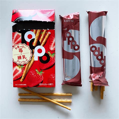 Product Review Lotte Toppo Milk Chocolate Bitter Dark Chocolate