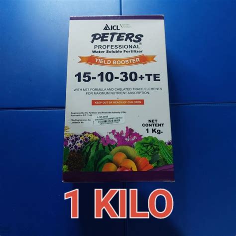 Peters Te Kilo Yield Booster Foliar By Allied Botanical