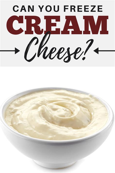 Can You Freeze Cream Cheese? - Insanely Good