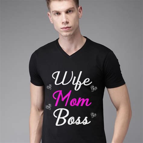 Original Wife Mom Boss Mothers Day Shirt Hoodie Sweater Longsleeve