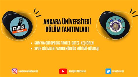 Ankara Niversitesi B L M Tan T Mlar Ortez Protez Antren Rl K E Itimi