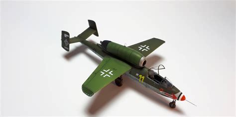 Heinkel He A Spatz In A Built Model By A Pavlas