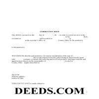 Cuyahoga County Correction Deed Form | Ohio | Deeds.com