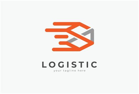 Premium Vector Abstract Letter S Logistic Logo Letter S And Box