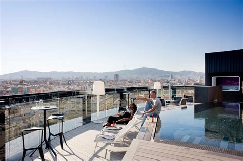 Rooftop Bar At Barcelo Hotel Happyinspain