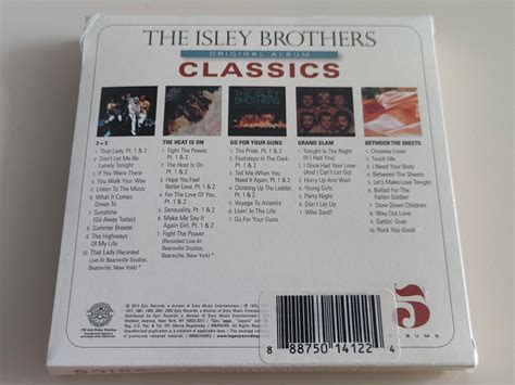 Original Album Classics By The Isley Brothers 5CD Box EBay