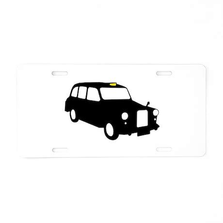 London Taxi Aluminum License Plate by LondonTaxi