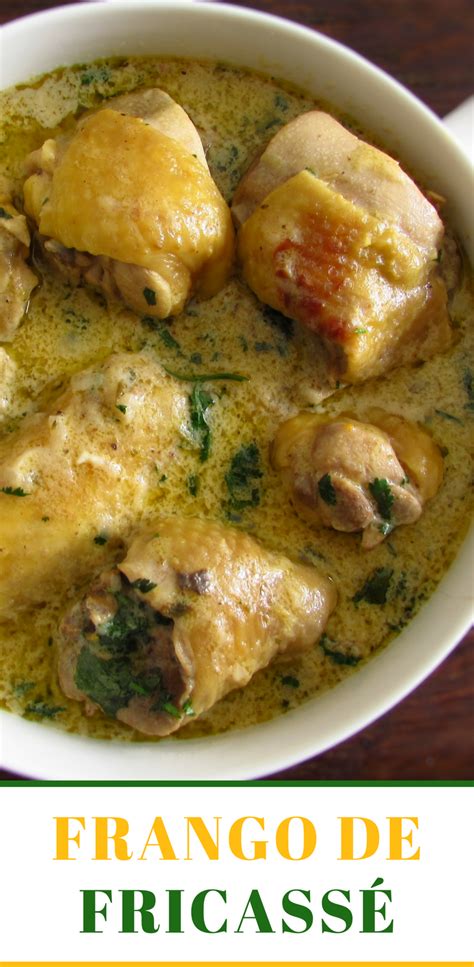 Frango De Fricassé Food From Portugal Recipe Recipes Food Cooking