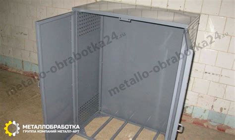 Металлический шкаф для газового баллона — Уличный на заказ в Москве ...