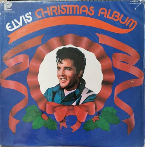 Elvis Presley Christmas Album Vinyl Record Lp Blue Christmas Etsy