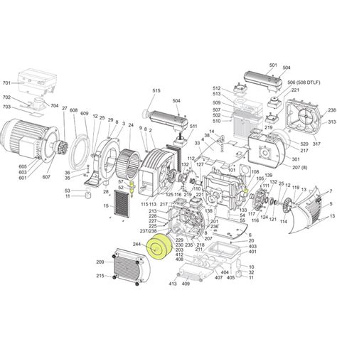 Busch Vacuum Pump Parts Diagram | Reviewmotors.co