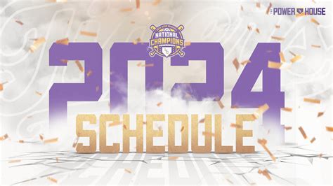 LSU Releases 2024 Baseball Schedule Season Ticket Renewals Available LSU