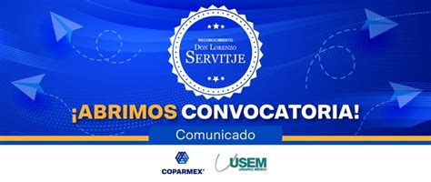 Coparmex y USEM convocan a participar en la Décimo Segunda Edición del