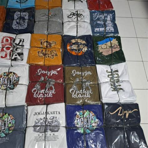 Jual PAKET 6 PCS 100RIBU KAOS JOGJA MALIOBORO MURAH KAOS DISTRO KAOS