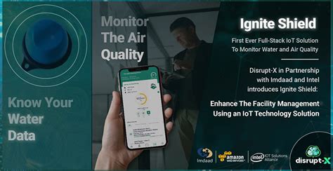 Disrupt X In Partnership With Imdaad And Intel Introduces Iot Technology To Monitor Air And