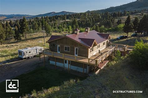 Boulder Montana Barn Home Kit DC Structures