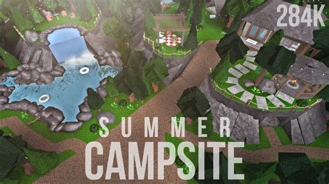 Bloxburg Summer Campsite K Youtube