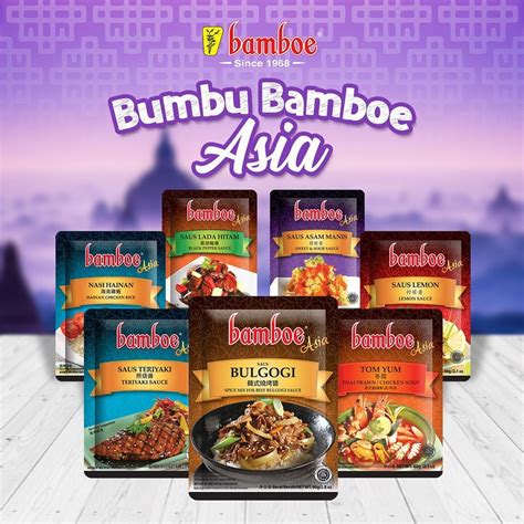 Jual Bamboe Bumbu Asia Bumbu Masak Instant Tom Yum Hainan Bulgogi Lemon