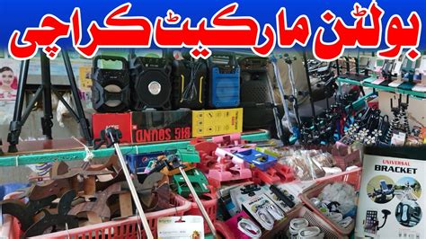 Bolton Market Karachi Mobile Accessories Tripods Speakers Handsfree