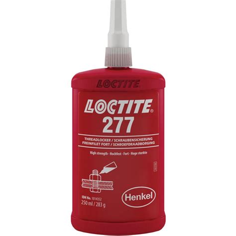 Shop Loctite 277 Thread Locker 50ml Retainers And Threadlockers Zoro Uk