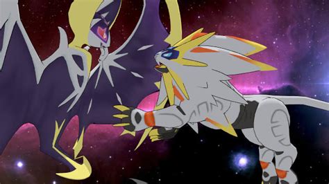 Sun Vs Moon Solgaleo And Lunala By Chrism199 On Deviantart