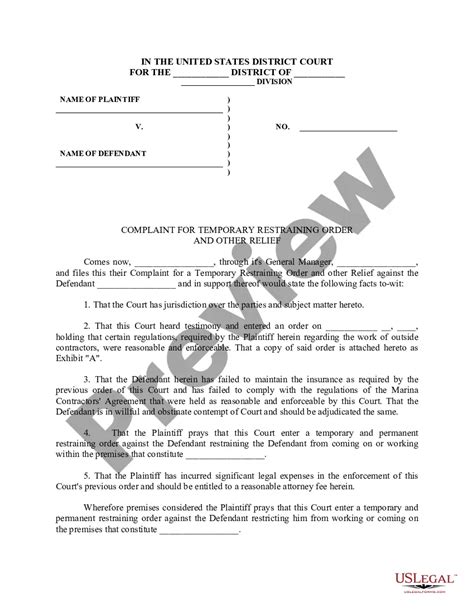 Sample Restraining Order Form With Court In Montgomery US Legal Forms