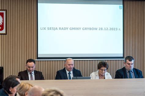 Budżet Gminy Grybów na 2024 rok uchwalony Gmina Grybów