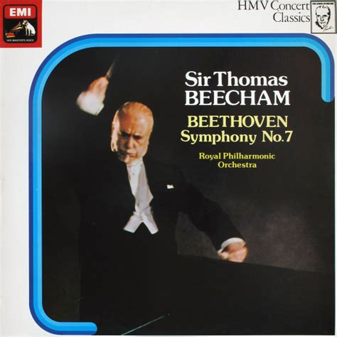 Sir Thomas Beecham Beethoven Royal Philharmonic Orchestra Symphony No 7 1979 Vinyl Discogs