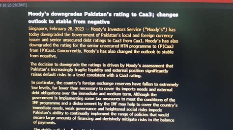 Muzzammil Aslam On Twitter What Does Pakistans New Rating Indicate