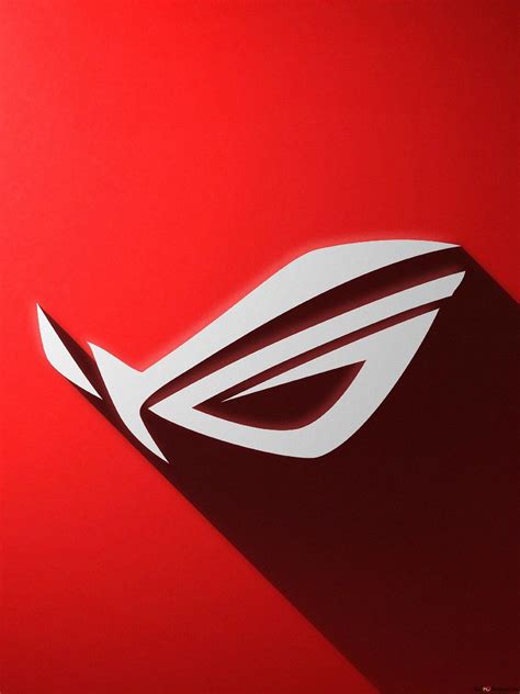 Asus Rog Republic Of Gamers Logotipo Vectorial Rojo K Descarga De