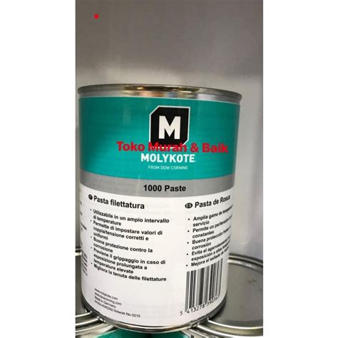 Jual Molykote 1000 Anti Seize Solid Lubricant Molykote 1000 Paste