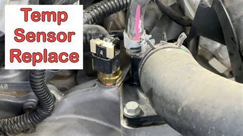 Engine Temperature Sensor Replacement Youtube