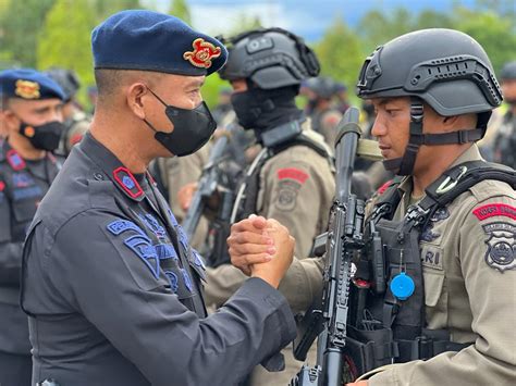 Satu STT Personel Yon D Pelopor Ikuti Pelatihan Pra Ops Satgas Damai