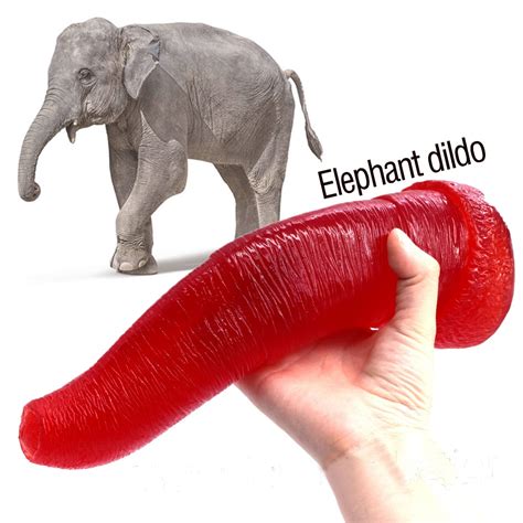 Elephant Dildo Huge Realistic Penis Anal Plug Masturbator For Women