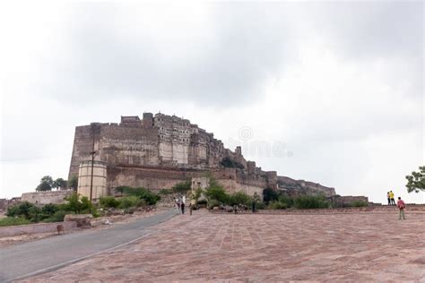 Architecture of Mehrangarh Fort at Jodhpur Editorial Stock Photo - Image of downtown, historic ...