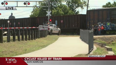 Bicyclist Hit And Killed By Train In San Marcos Youtube