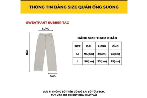 Bảng Size Quần Nữ ChuẨn 2025 Cách đo Quần Chính Xác Nhất