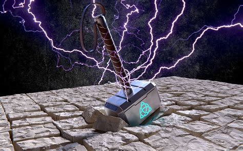 Hammer Thor Mjolnir Wallpaper