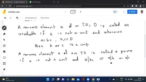 S6 Ring Theory Prime And Irreducible Youtube