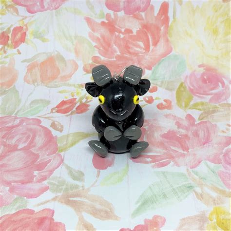 Black Phillip Figurine Goat Black Goat Handmade Polymer Etsy