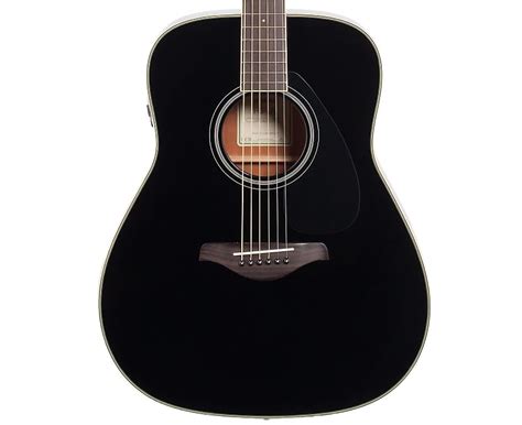 Yamaha Fg Ta Transacoustic Acoustic Electric Guitar In Black Reverb