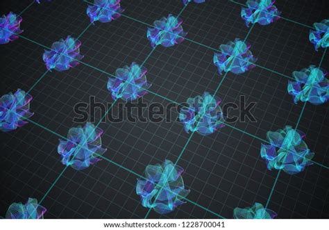 Ilustrasi Stok Structure Extra Dimensions String Theory Physics