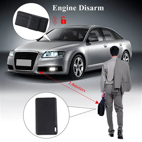 2 4G RFID Immobilizer Wireless Engine Lock Car Alarm System Anti