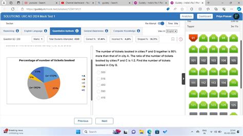 Guidely Uiic Ao Mock With Percentile Live Mock With Solving